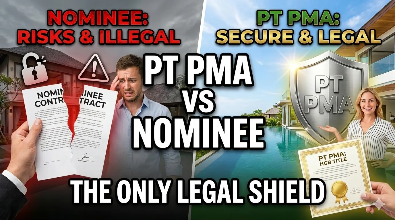 PT PMA vs Nominee: The Only Legal Shield to Secure Your Villa Investment in Indonesia