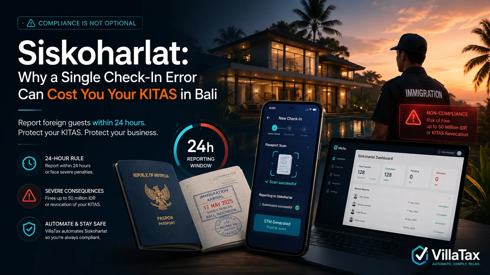 Siskoharlat: Why a Single Check-In Error Can Cost You Your KITAS in Bali